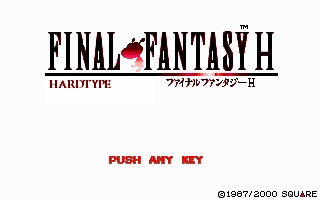 Final Fantasy H - Hardtype