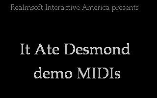 It Ate Desmond MIDIs