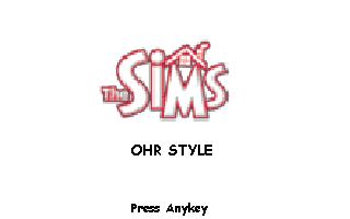 OHR Style Sims(Updated 03/08/03)
