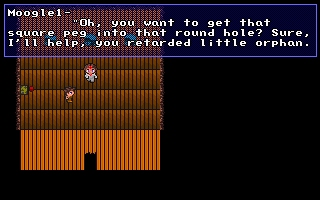 Oddly, this is the funniest textbox in the game.